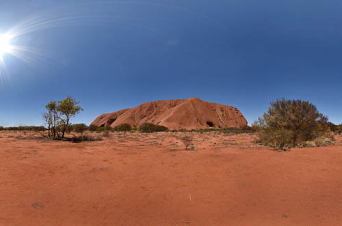 Uluru East 'Mala' View, 360 degree virtual tour of Uluru-Kata Tjuta National Park